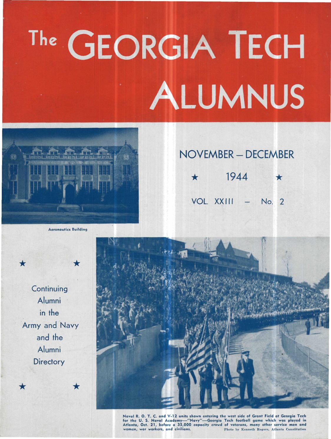 Collectibles Memorabilia Vintage 1944 Tech Football Program