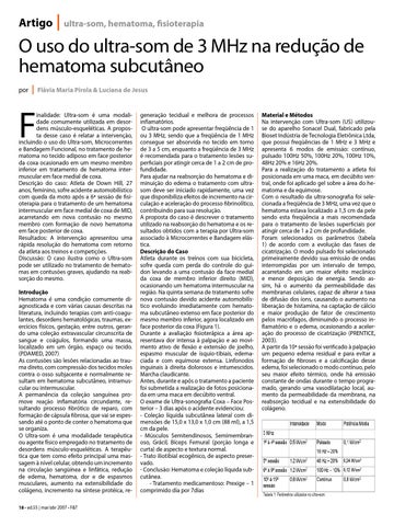hematoma subcutaneo ultrassom