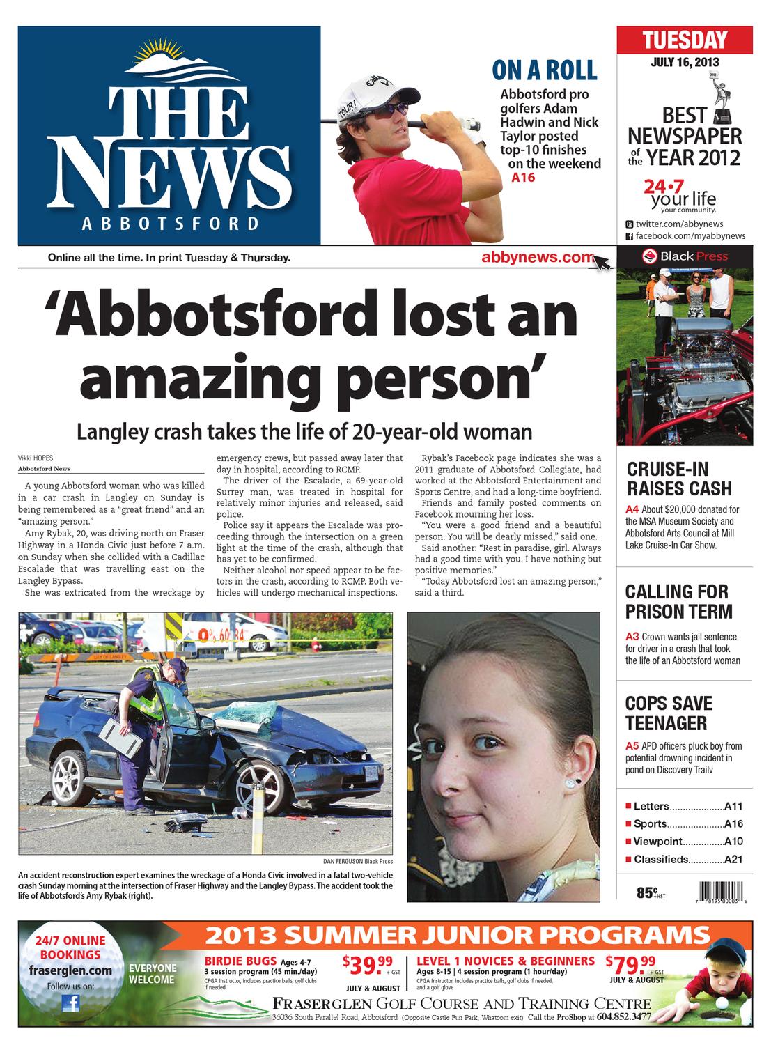 Abbotsford News, July 16, 2013 by Black Press Media Group Issuu