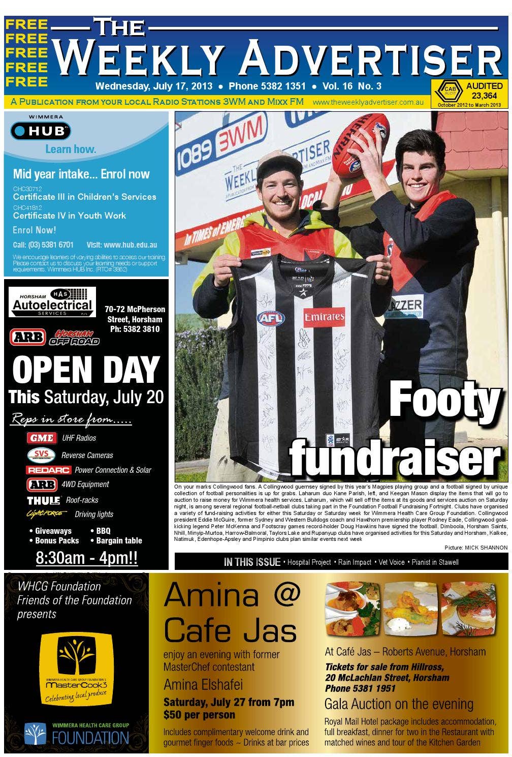 The Weekly Advertiser - Wednesday, July 17, 2013 edition by The Weekly ...