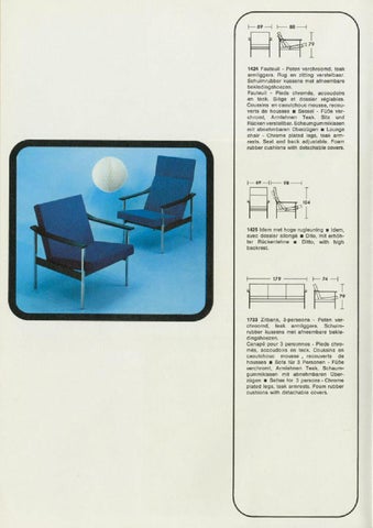 Gispen Collectie 家具目录 · Gispen meubelcatalogus 1968 - 1969 第 12 页