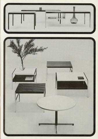 Gispen Collectie 家具目录 · Gispen meubelcatalogus 1968 - 1969 第 21 页