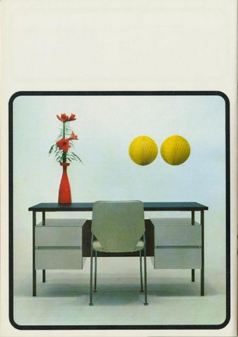Gispen Collectie 家具目录 · Gispen meubelcatalogus 1968 - 1969 第 22 页