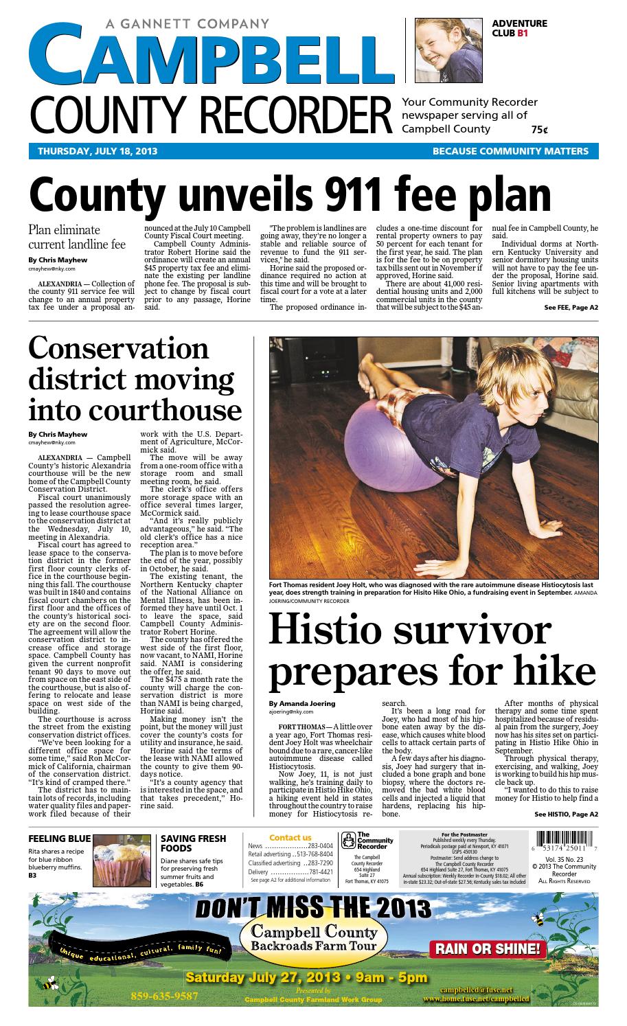 Campbell county recorder 071813 by Enquirer Media Issuu