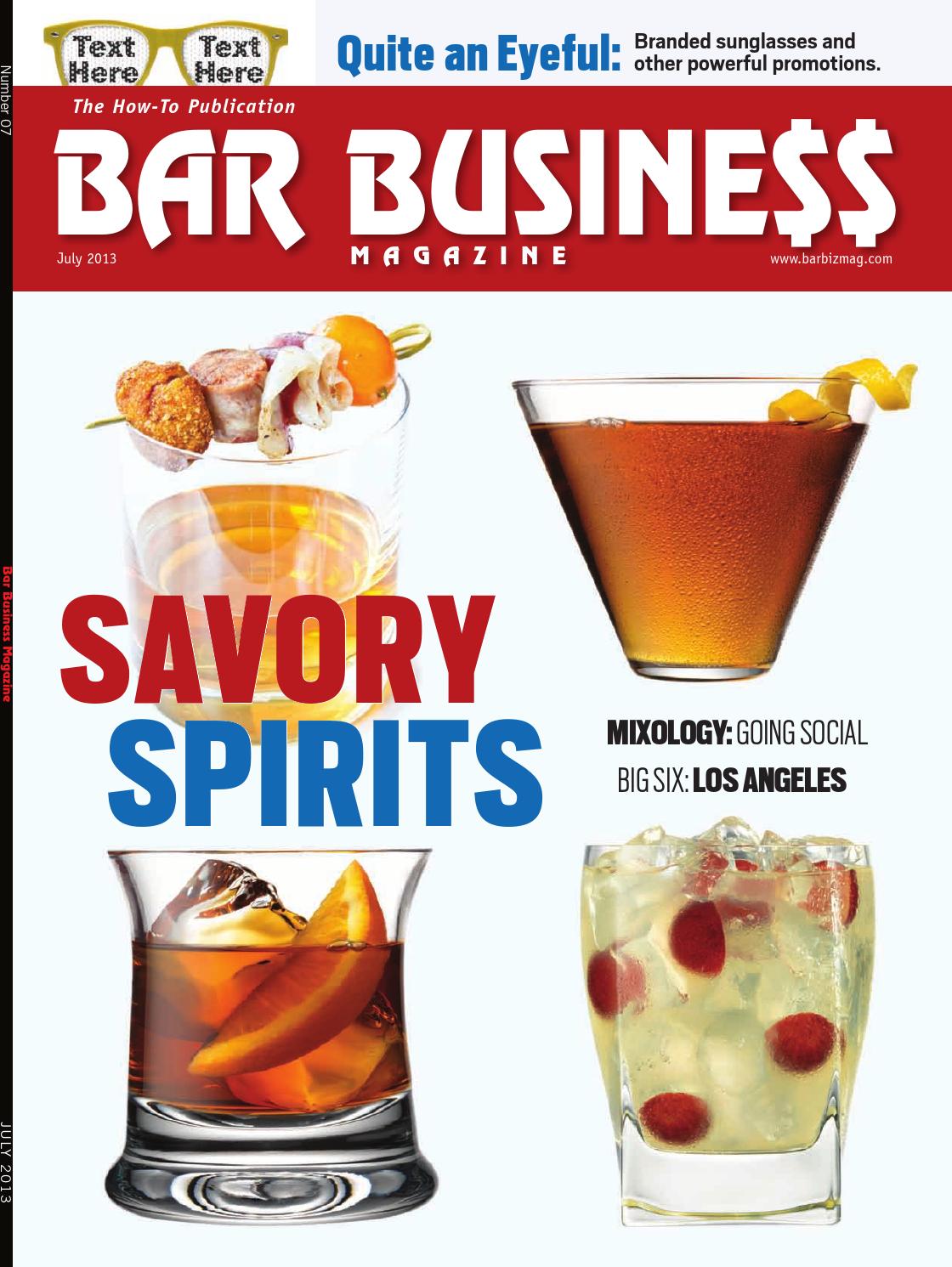July 2013 bar business magazine by Bar Business Magazine Issuu