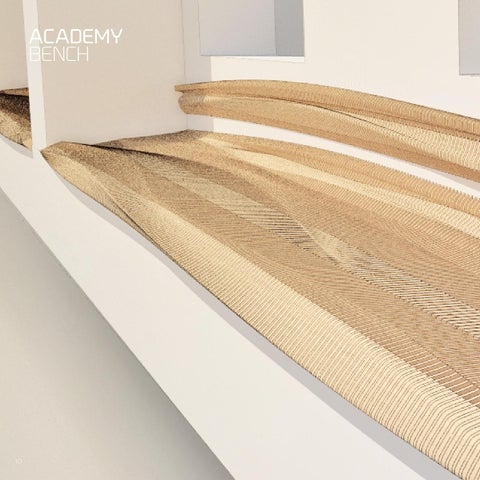 Yurii Kryvokhatko 家具目录 · Academy 长凳 第 10 页