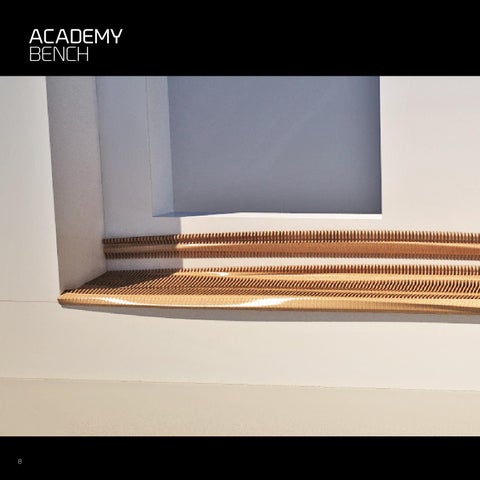 Yurii Kryvokhatko 家具目录 · Academy 长凳 第 8 页