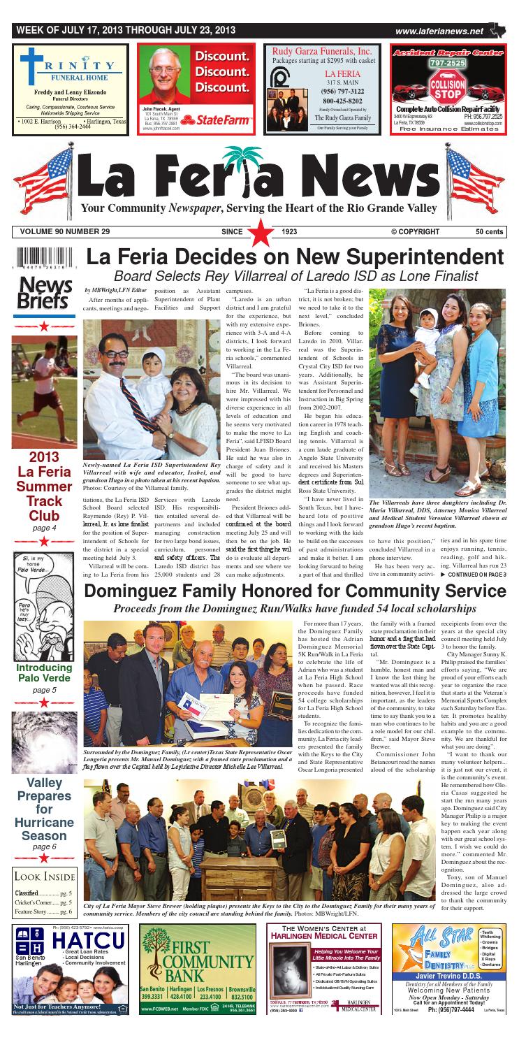 La Feria News July 17, 2013 by La Feria News Issuu