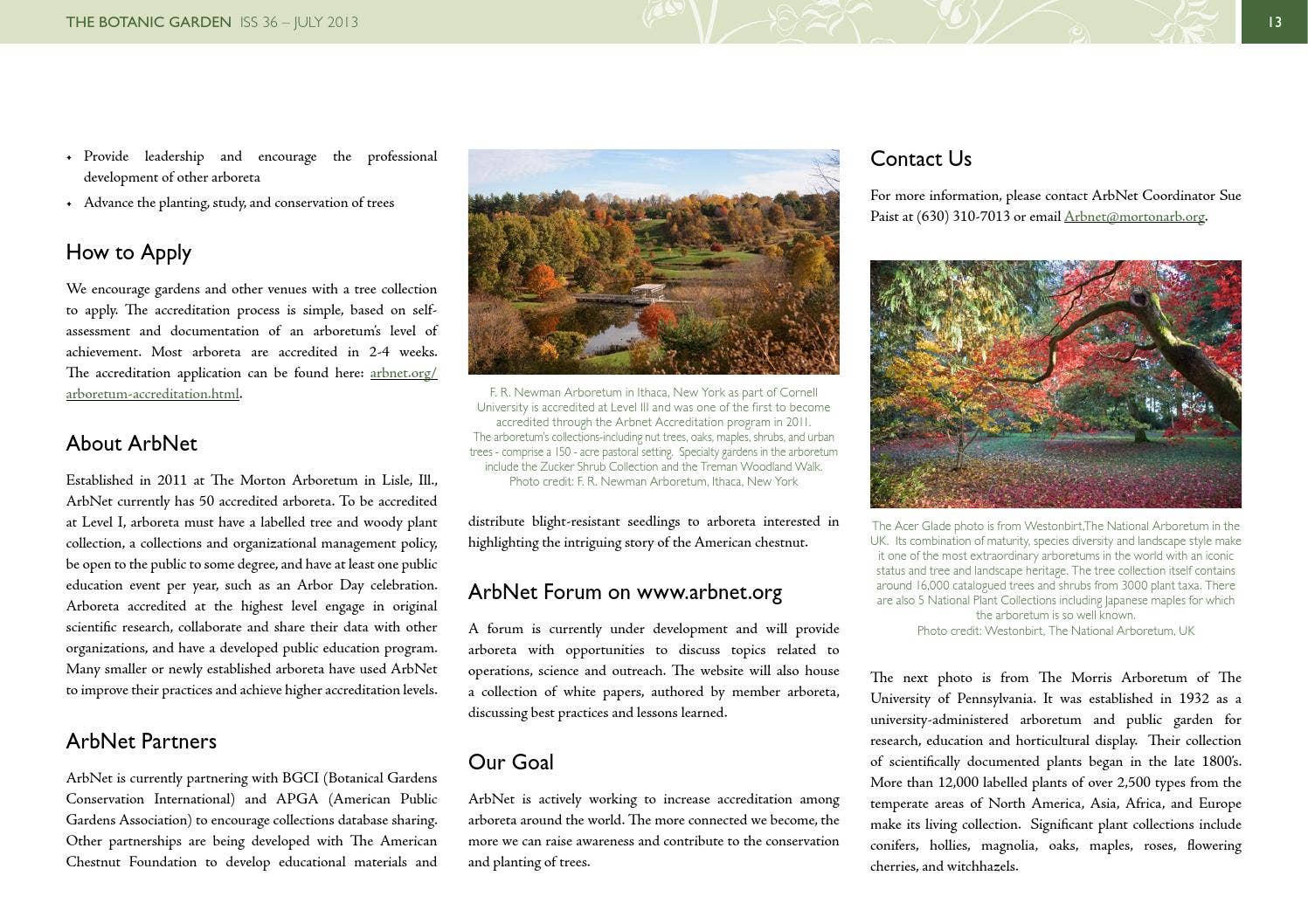 The Botanic Garden - Issue 36 - July 2013 by Botanic Gardens Australia ...
