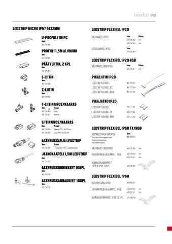 OEM International 灯饰目录 · Tarvikkeet 第 6 页