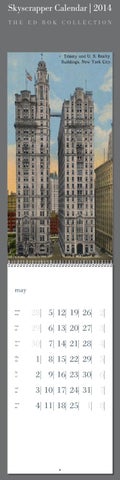 New york skyscrapers calendar 2014 第 11 页