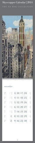 New york skyscrapers calendar 2014 第 23 页
