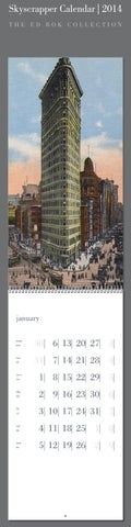 New york skyscrapers calendar 2014 第 3 页