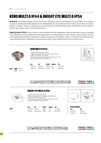 OEM International 灯饰目录 · 01 LED alasvalot 第 10 页