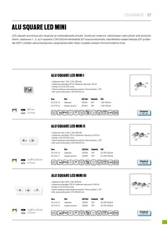 OEM International 灯饰目录 · 01 LED alasvalot 第 17 页