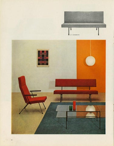 Gispen Collectie 家具目录 · Gispen Culemborg Holland, 1962 第 12 页