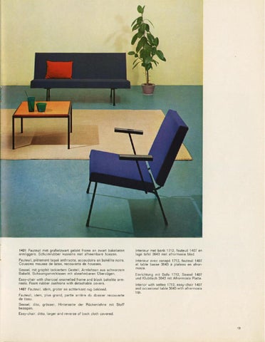 Gispen Collectie 家具目录 · Gispen Culemborg Holland, 1962 第 15 页