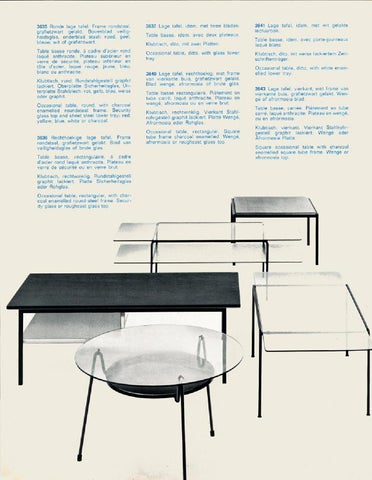 Gispen Collectie 家具目录 · Gispen Culemborg Holland, 1962 第 18 页