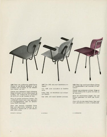 Gispen Collectie 家具目录 · Gispen Culemborg Holland, 1962 第 4 页