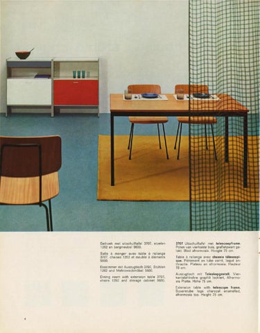 Gispen Collectie 家具目录 · Gispen Culemborg Holland, 1962 第 6 页