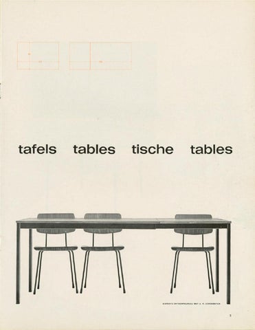Gispen Collectie 家具目录 · Gispen Culemborg Holland, 1962 第 7 页