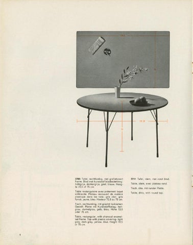 Gispen Collectie 家具目录 · Gispen Culemborg Holland, 1962 第 8 页