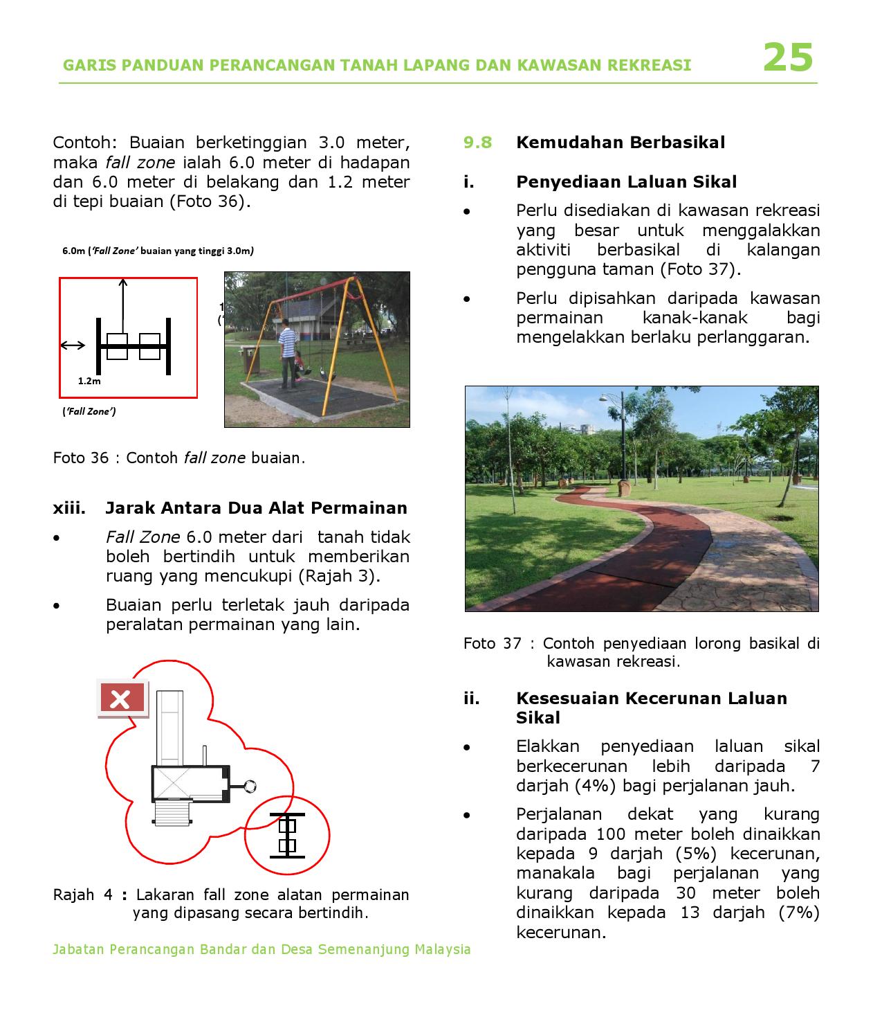Garis Panduan Perancangan Tanah Lapang Dan Rekreasi By R D Jpbd Issuu