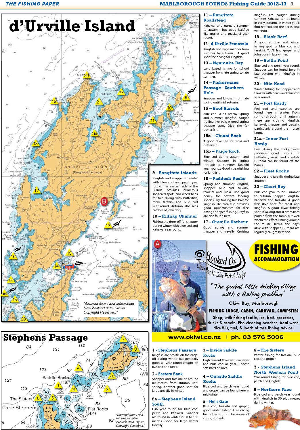 2012 2013 Marlborough Sounds Fishing Guide by The Fishing Paper Issuu