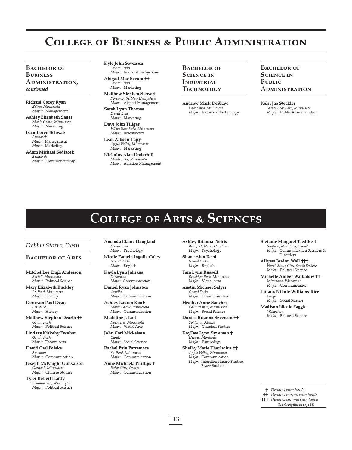 Und 13 Summer Commencement Program By University Of North Dakota Issuu