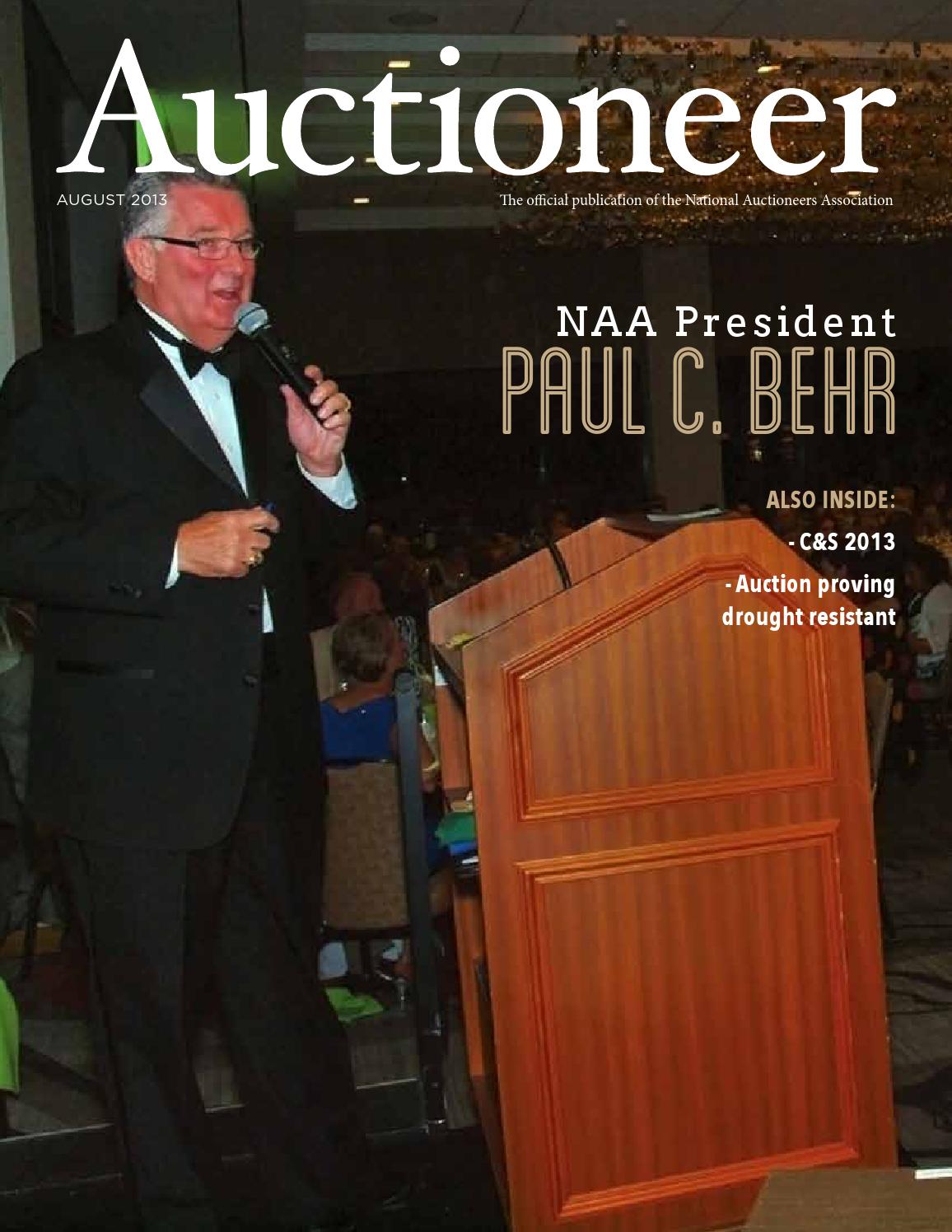 Auctioneer Magazine By National Auctioneers Association Issuu www