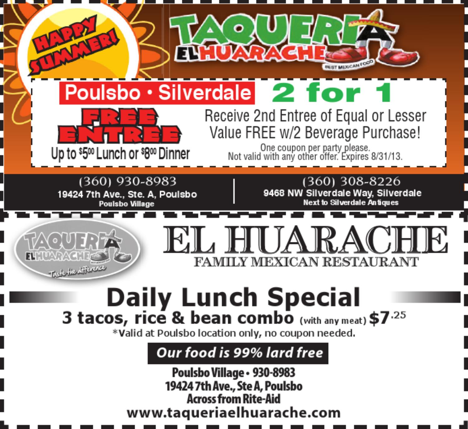 Coupons - El Huarache by Sound Publishing - Issuu