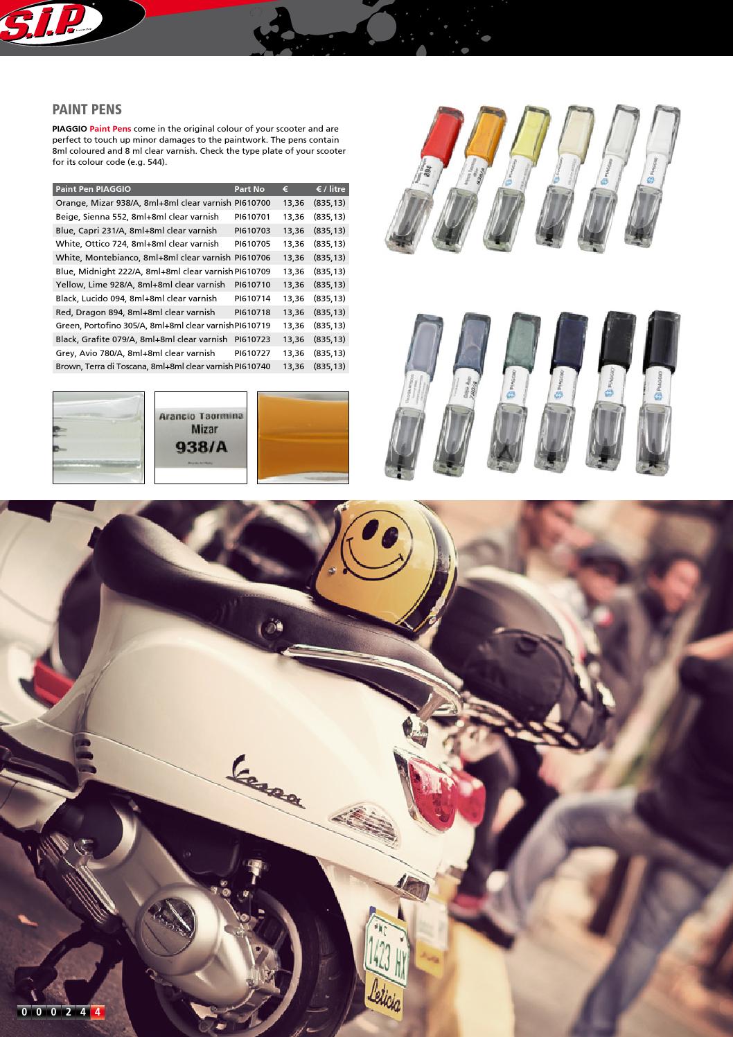 SIP Modern Vespa Catalogue english version by SIP GmbH Issuu