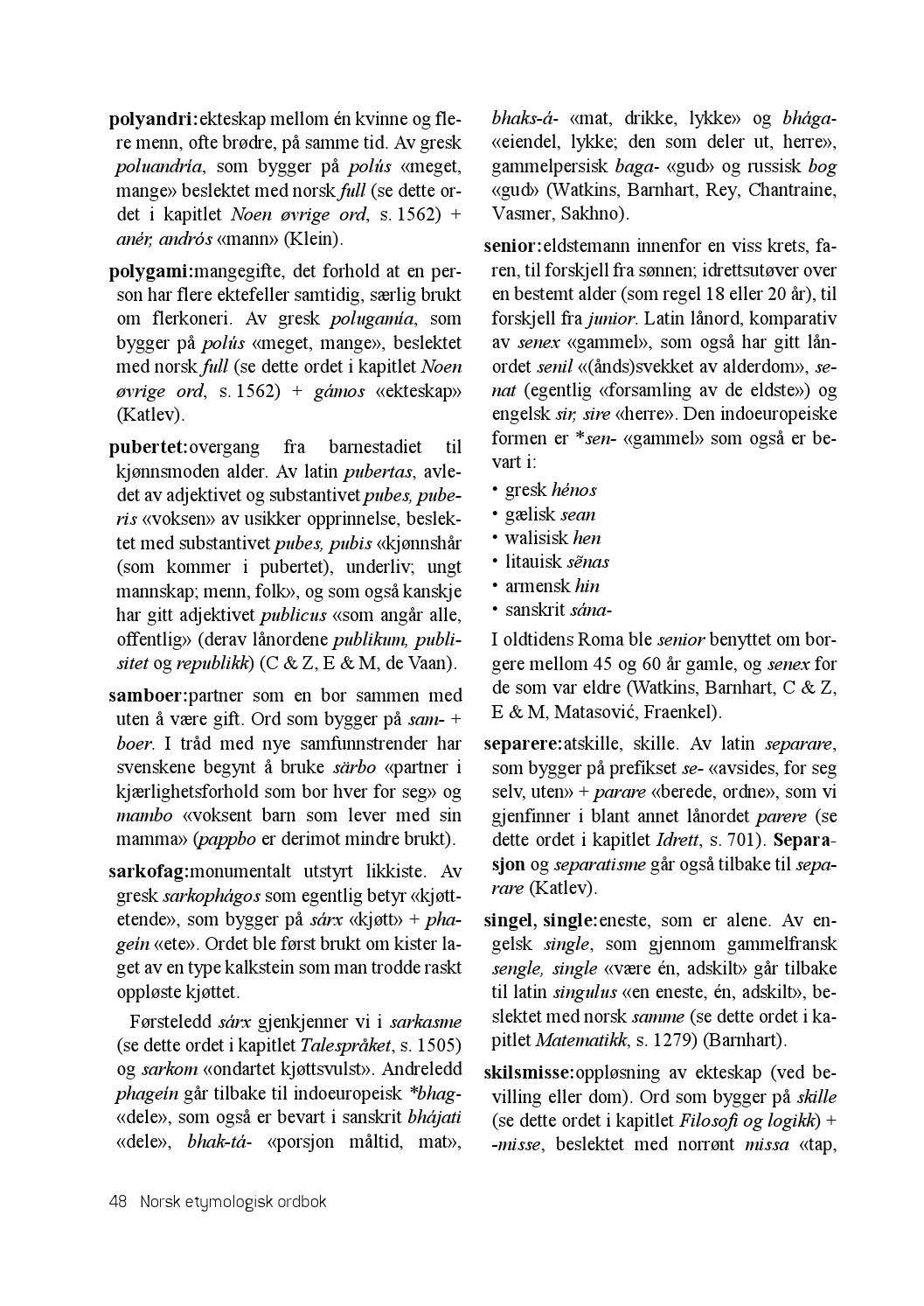 Norsk etymologisk ordbok by Kagge Forlag - Issuu