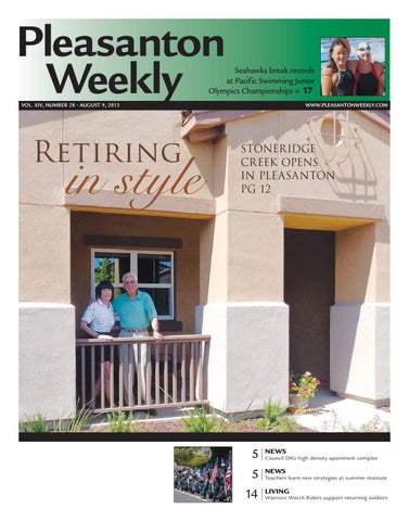 Pleasanton Weekly 08 09 2013 Section 1 By Pleasanton