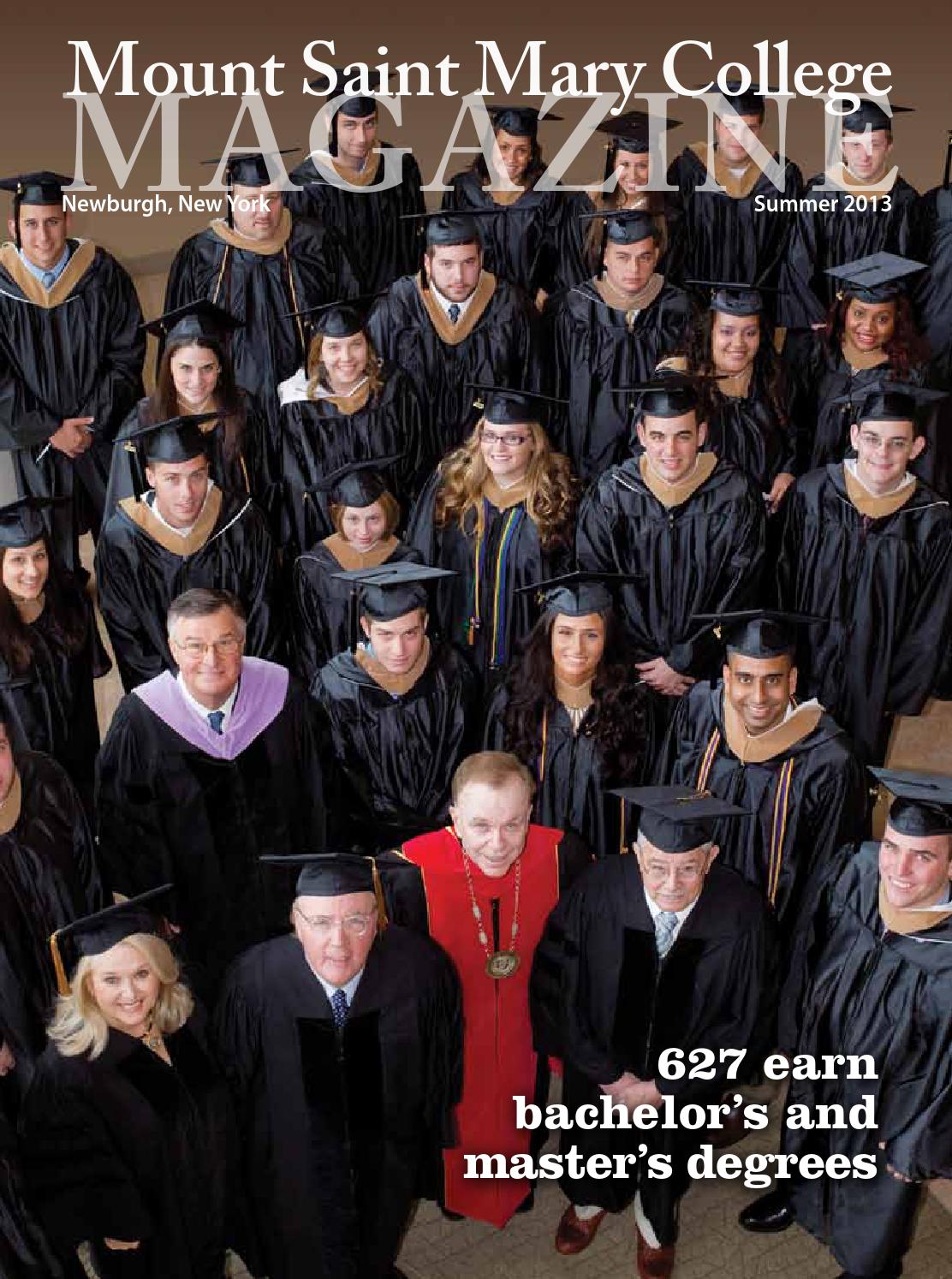 Mount Saint Mary College Magazine, Summer 2013 by Mount Saint Mary