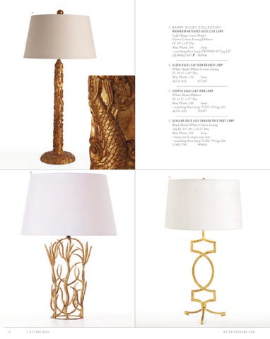 Arteriors 工程 2013 灯饰目录 第 11 页