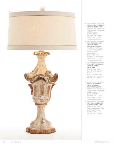Arteriors 工程 2013 灯饰目录 第 13 页