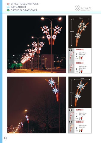 ADAMLIGHTS Adam Decolight Christmas 灯饰目录 2010 / 2011 eng fin swe 第 19 页