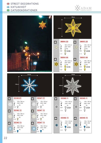 ADAMLIGHTS Adam Decolight Christmas 灯饰目录 2010 / 2011 eng fin swe 第 23 页