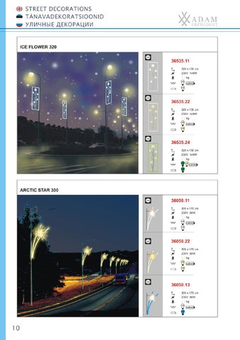 ADAMLIGHTS Adam Decolight Christmas 灯饰目录 2010 / 2011 rus 第 11 页