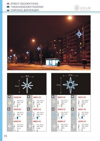 ADAMLIGHTS Adam Decolight Christmas 灯饰目录 2010 / 2011 rus 第 17 页