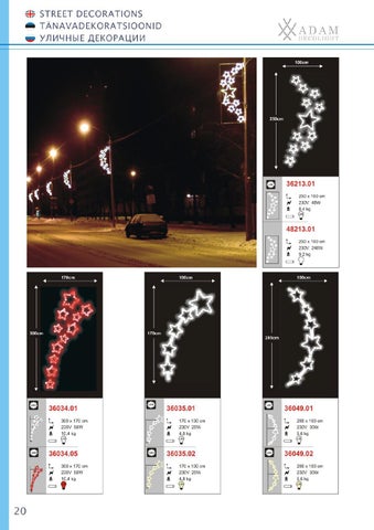 ADAMLIGHTS Adam Decolight Christmas 灯饰目录 2010 / 2011 rus 第 21 页