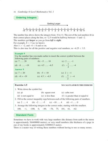Cambridge O level Mathematics Vol 1 by Cambridge International ...