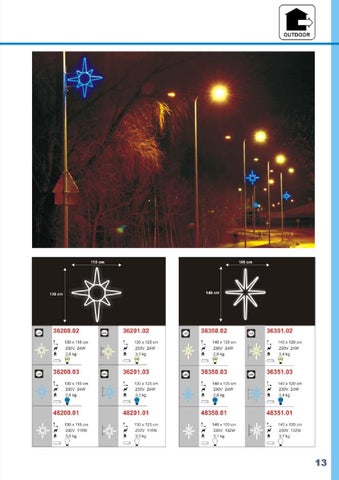 ADAMLIGHTS Adam Decolight Christmas 灯饰目录 2009 / 2010 eng fin rus 第 14 页