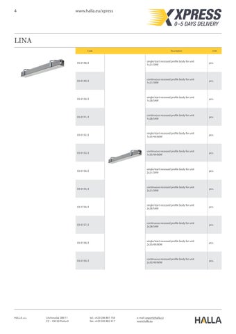 HALLA XPRESS list 英文 第 4 页