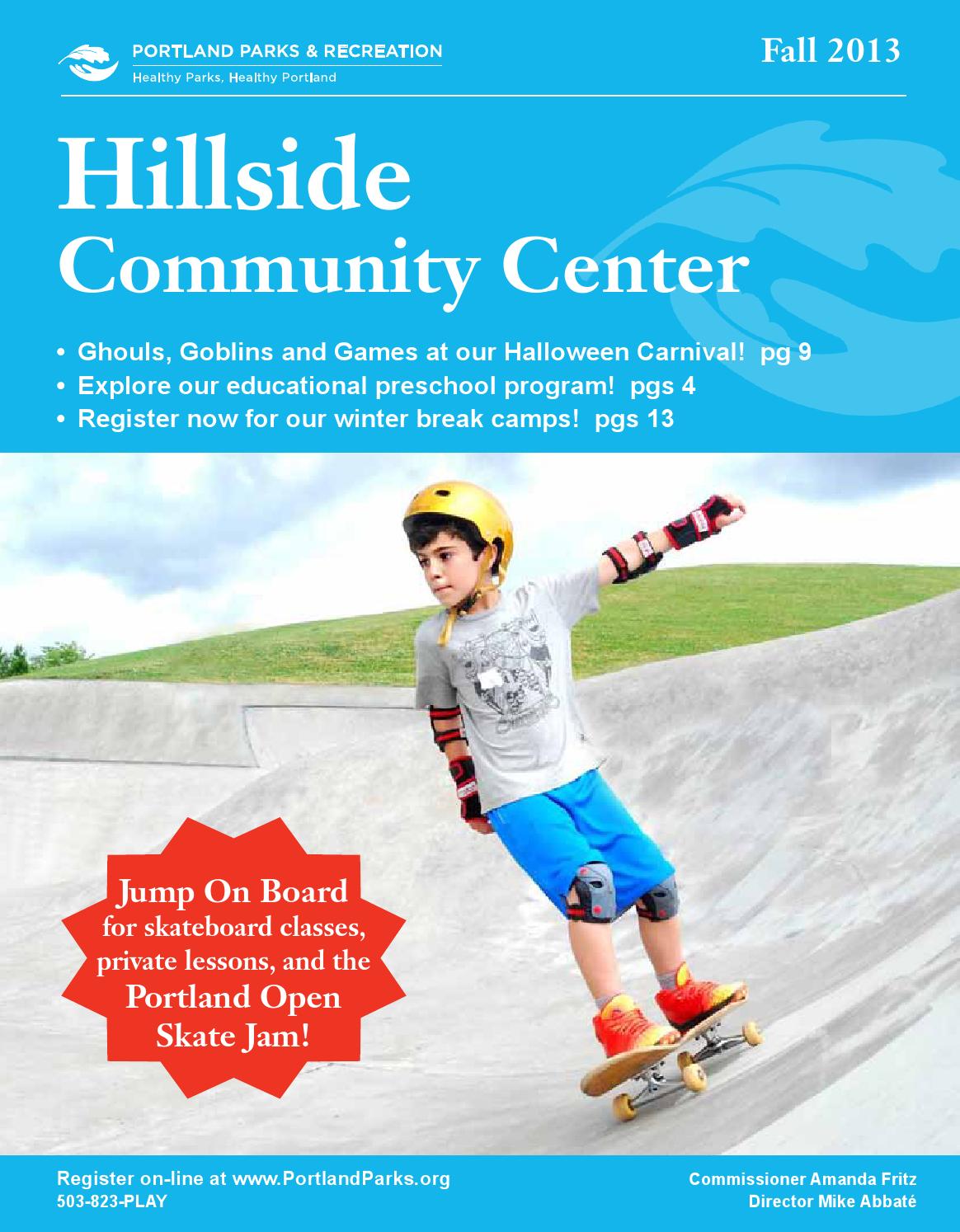 Hillside Community Center Fall 2013 by Portland Parks & Recreation