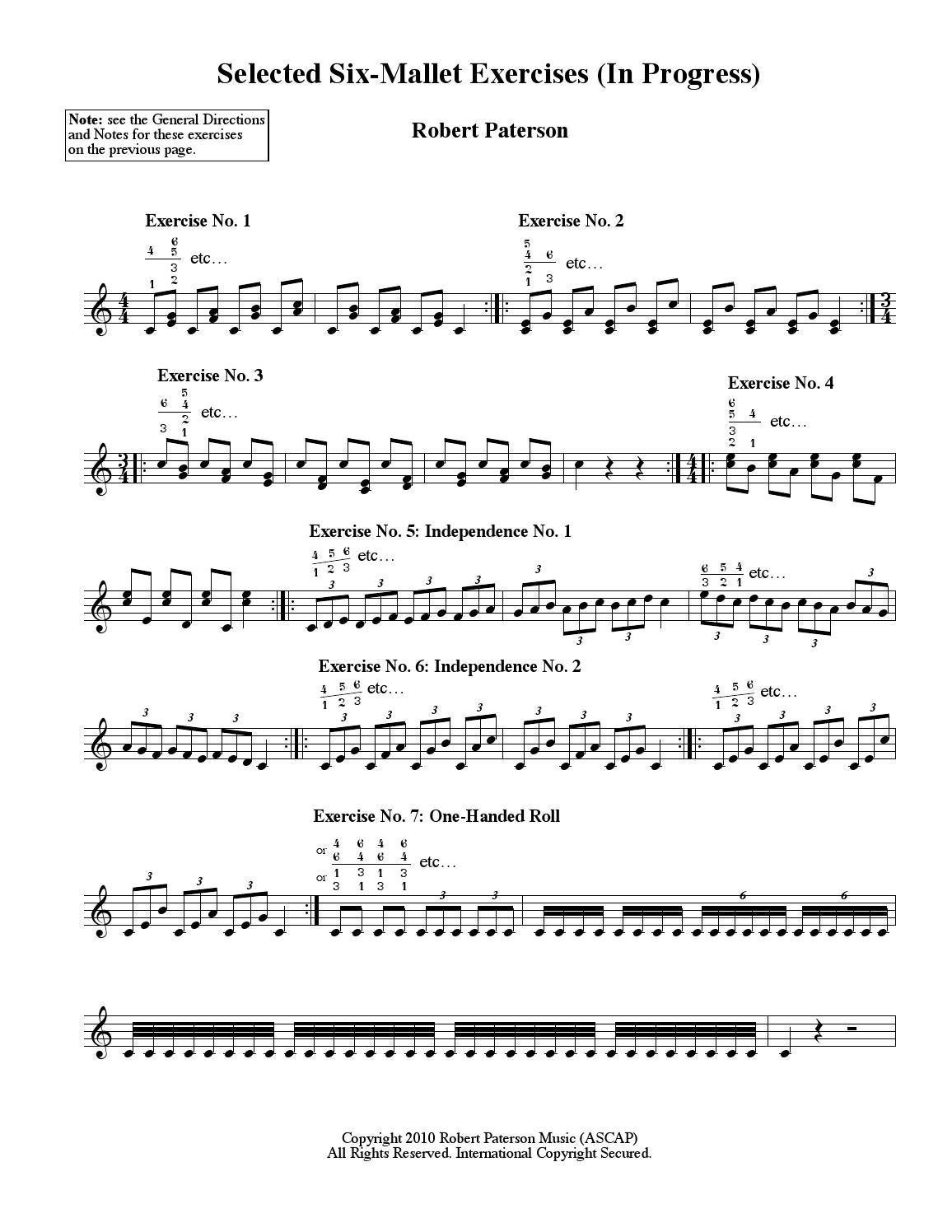 Beginner Mallet Exercises at Pamela Martinez blog