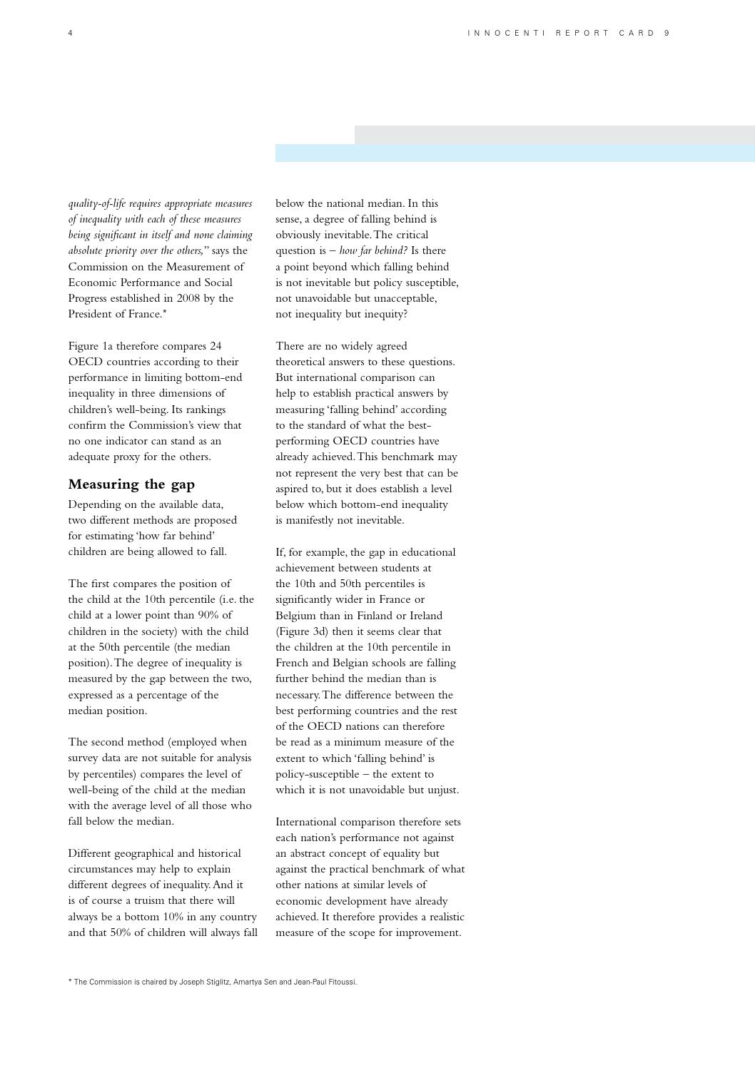 No Inequality Left Behind >> Report Card 9 2011 The Children Left Behind By Unicef Norge Issuu No Inequality Left Behind >> Report Card 9 2011 The Children Left Behind By Unicef Norge Issuu