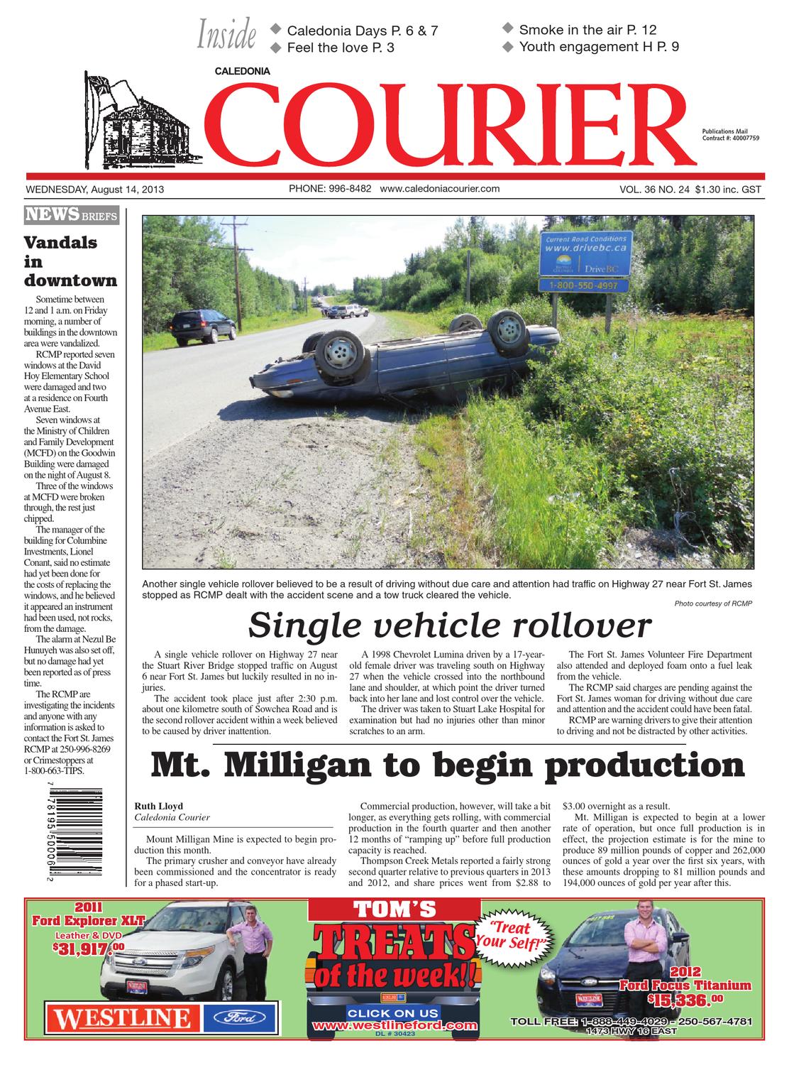 Caledonia Courier, August 14, 2013 by Black Press Media Group Issuu