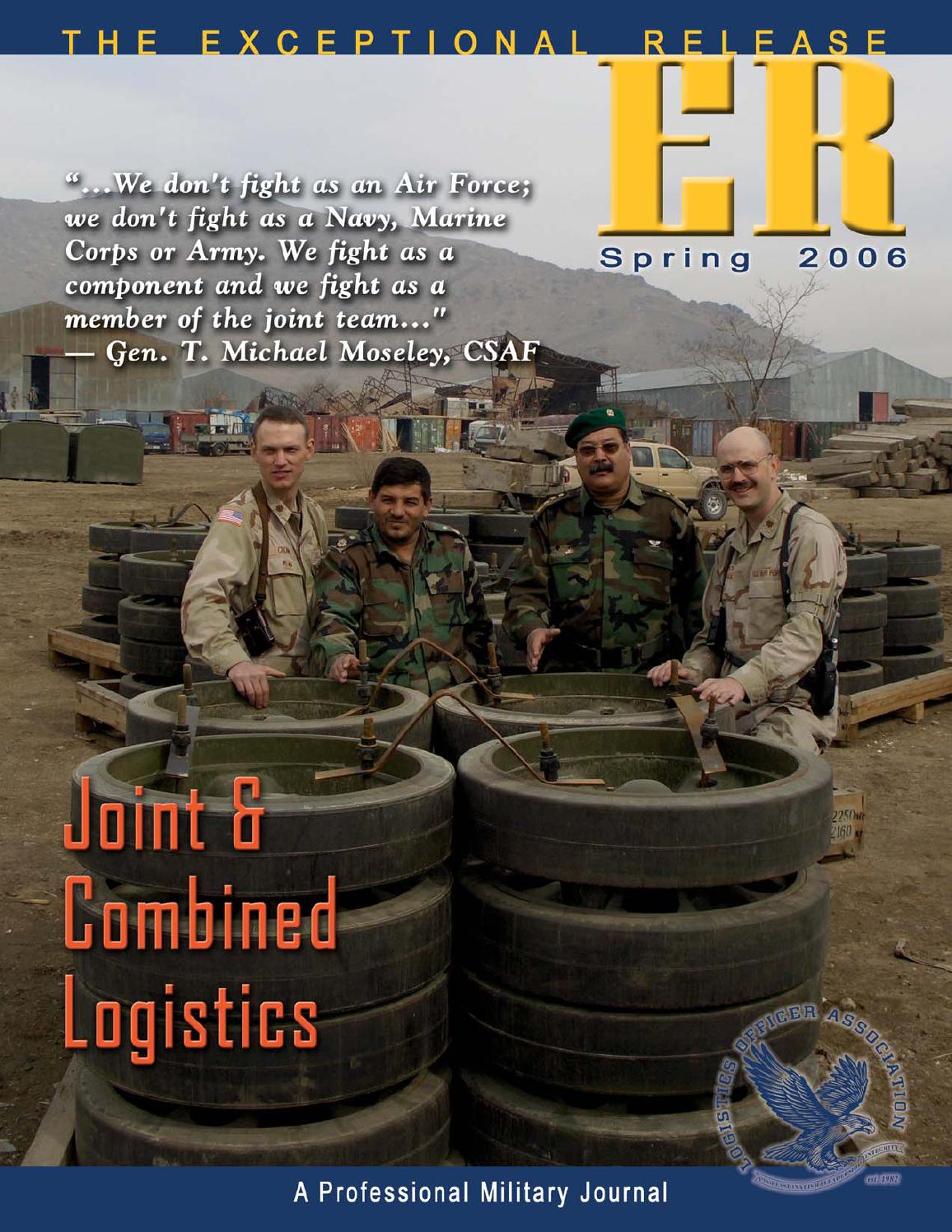 Er spring06 final by Logistics Officer Association - Issuu